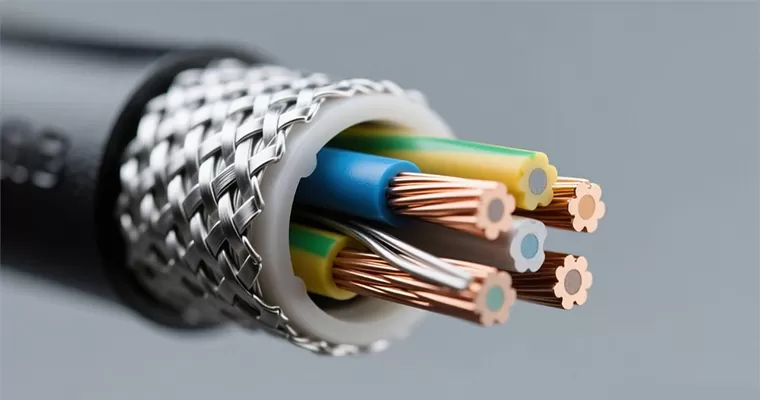 Le câble d'alarme stratégique à haut volume de stock pour les installations standard