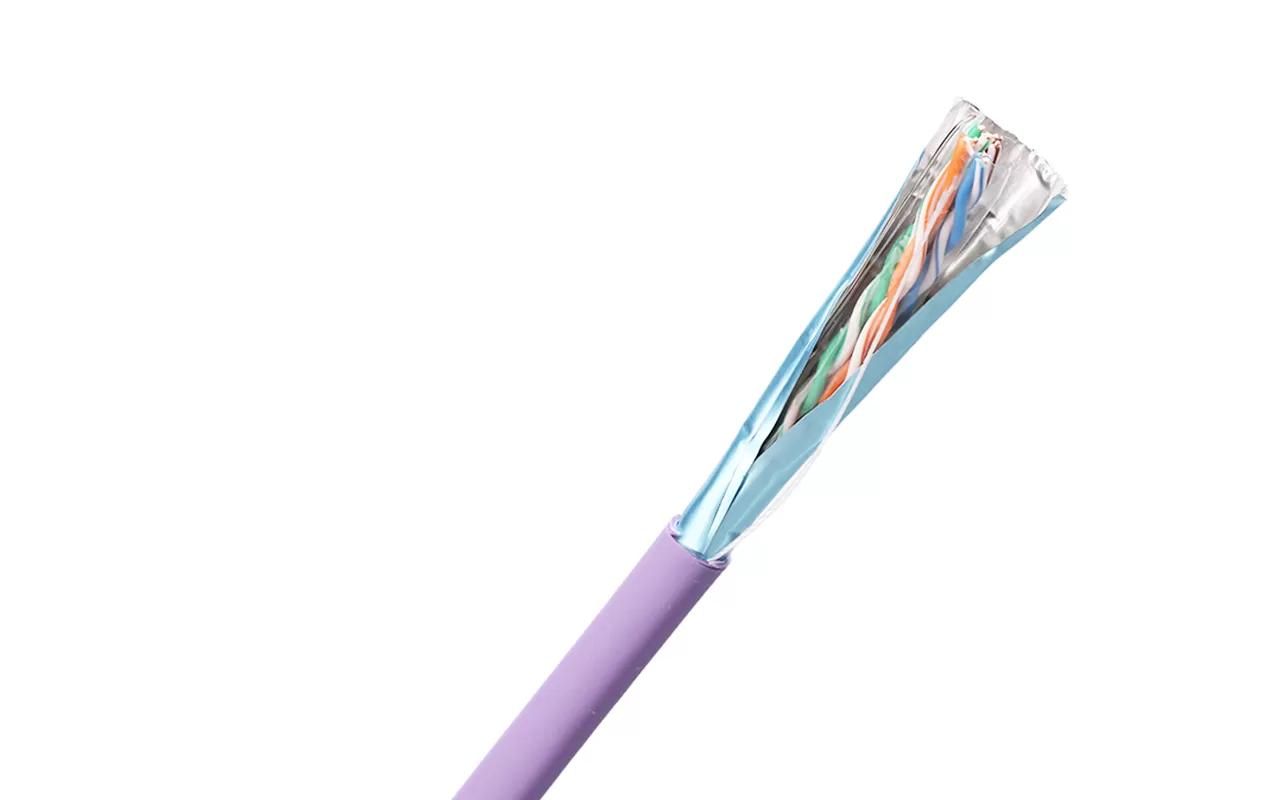 Câble LAN CAT6 blindé F/UTP
