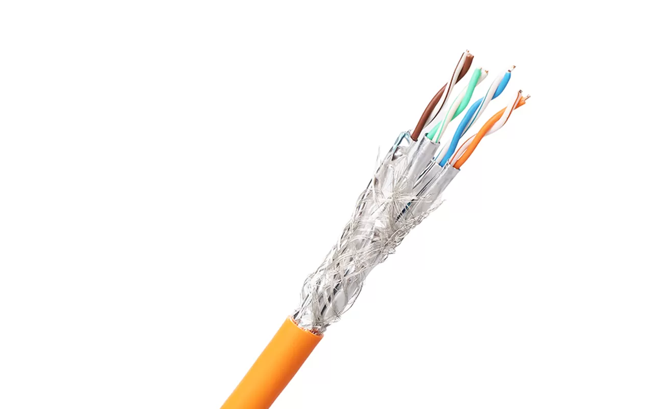 Câble LAN CAT7A blindé S/FTP