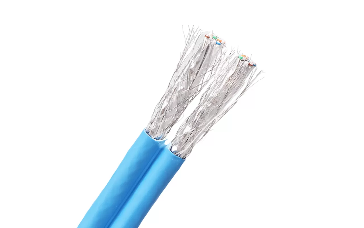 Câble LAN CAT7A blindé S/FTP