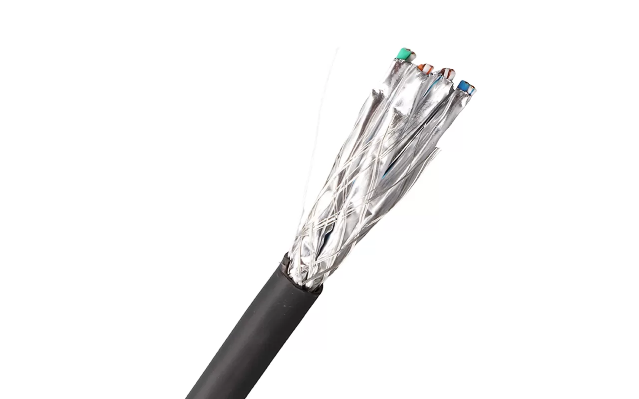 Câble LAN CAT7A blindé S/FTP