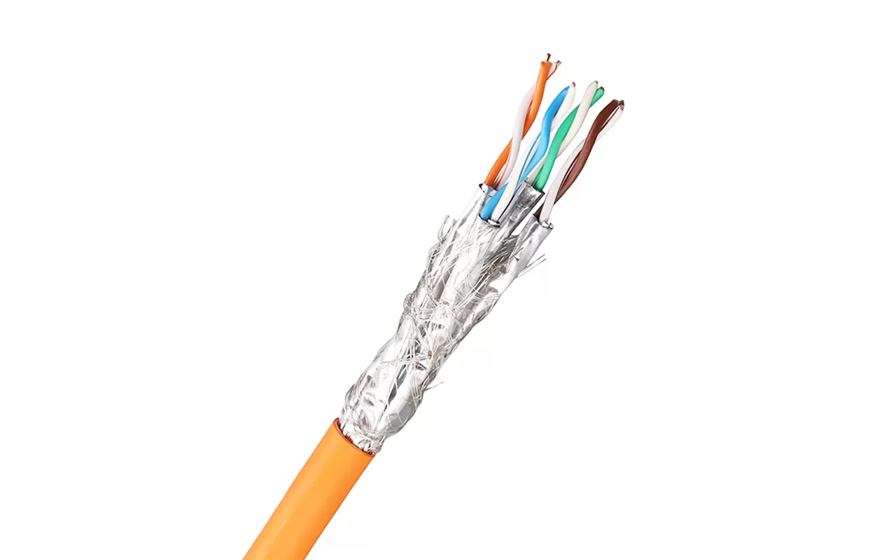 Câble LAN CAT7A blindé S/FTP
