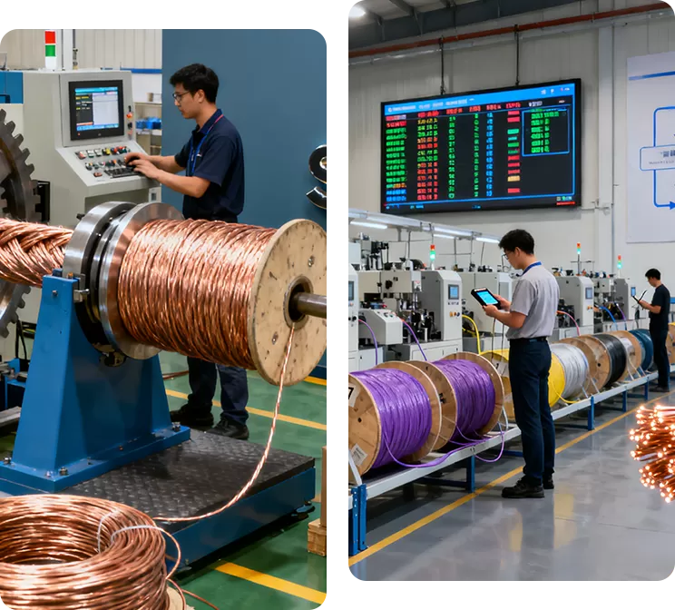 Câble LAN personnalisé et services OEM