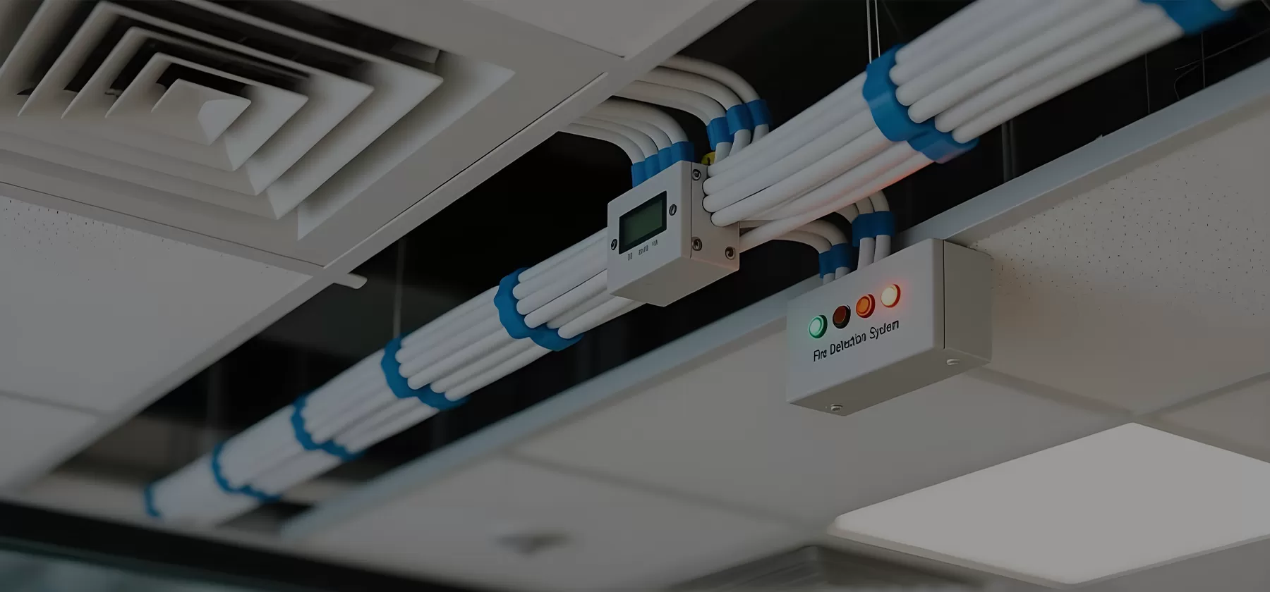 Câblage du système de détection incendie