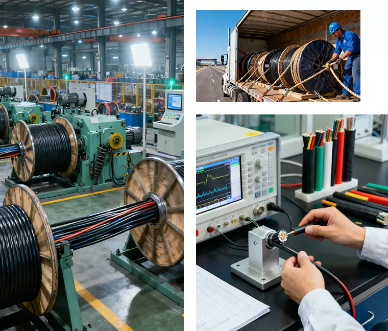 Avantages fiables du fabricant et du distributeur de câbles