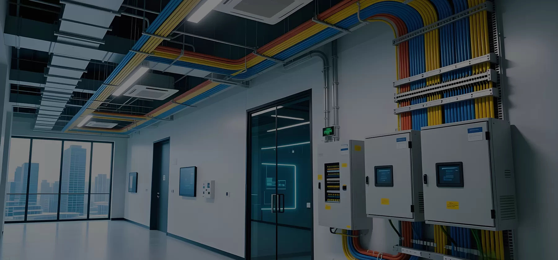 Câblage intelligent des bâtiments et de l'automatisation des bâtiments