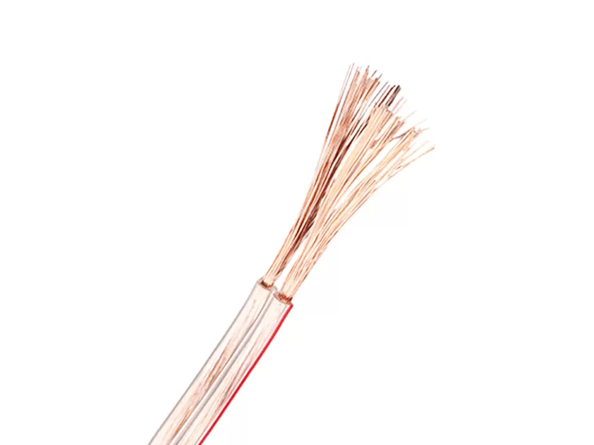 CÂBLE DE HAUT-PARLEUR TRANSPARENT