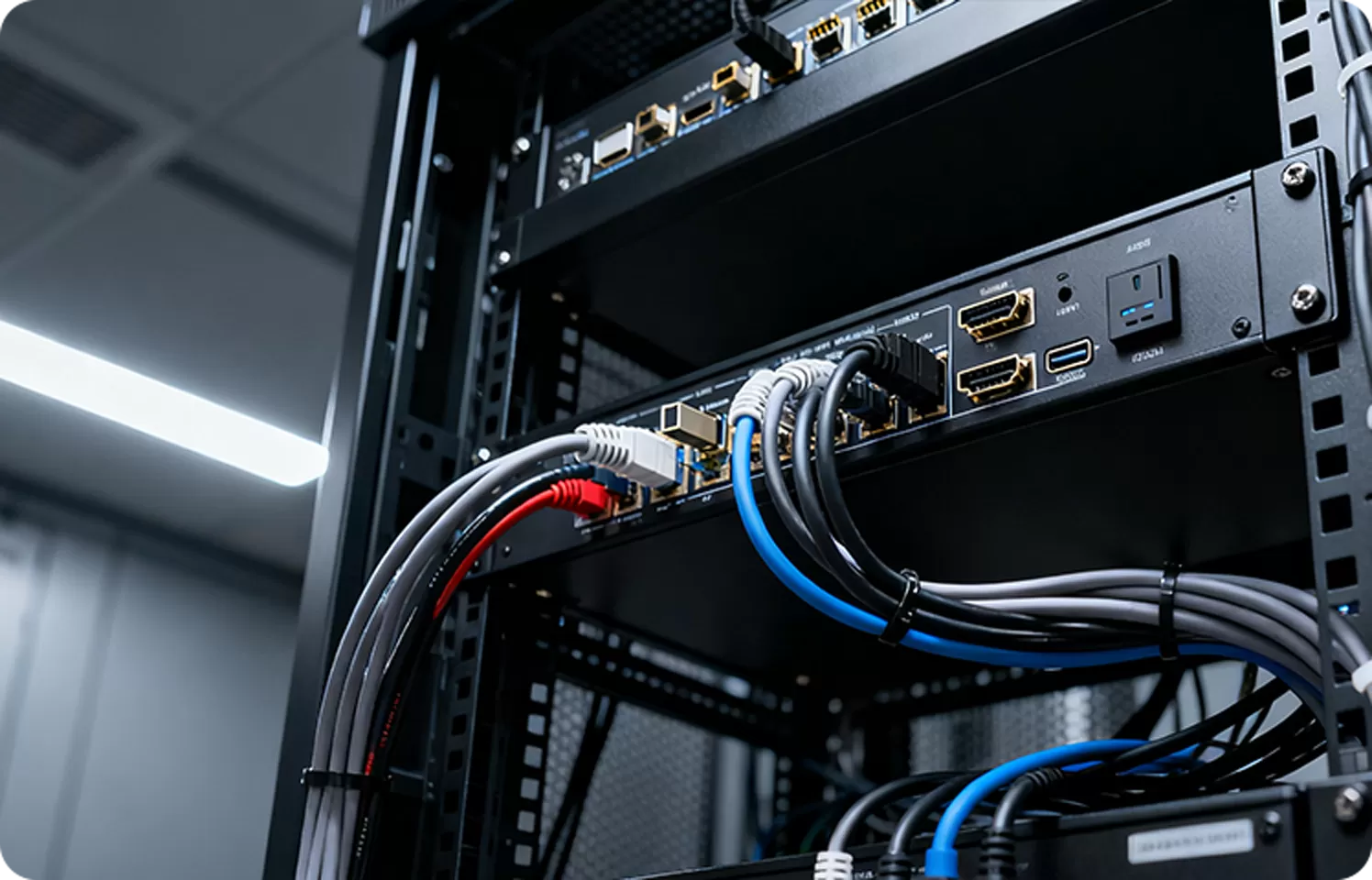 Câblage d'intégration des systèmes Pro AV